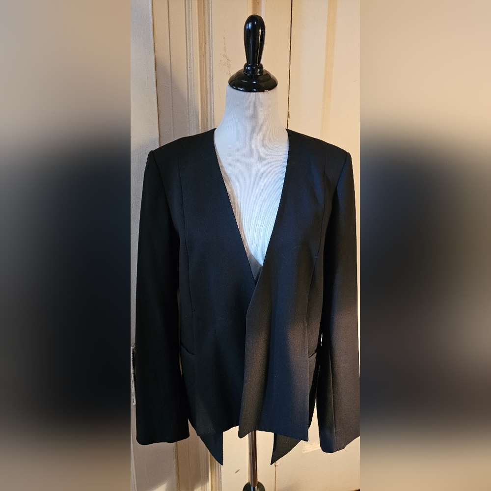 Rachel Roy Black Women's Blazer Jacket Size 14